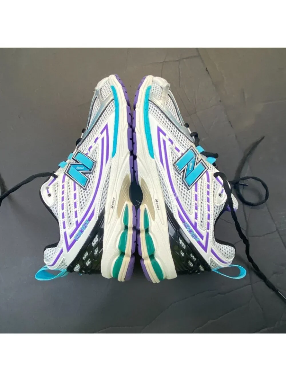 New Balance Men's 1906R Hornets M1906RCF Grey Virtual Blue Prism Purple Size 11